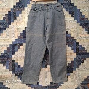 Fubu Streetwear Jeans Size 34x34 Baggy Denim Pants Inner Stash Pocket